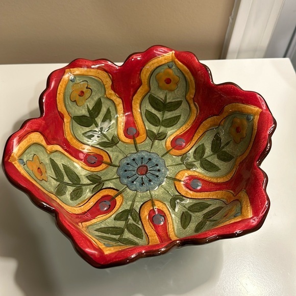 Pier One Imports Carynthum Salad/Pasta Bowl - Picture 1 of 8